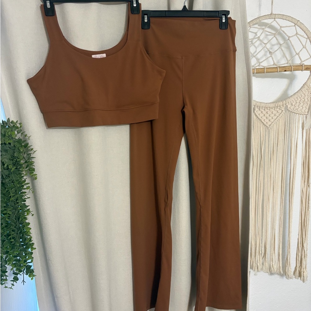 Brown Pink Lily Set